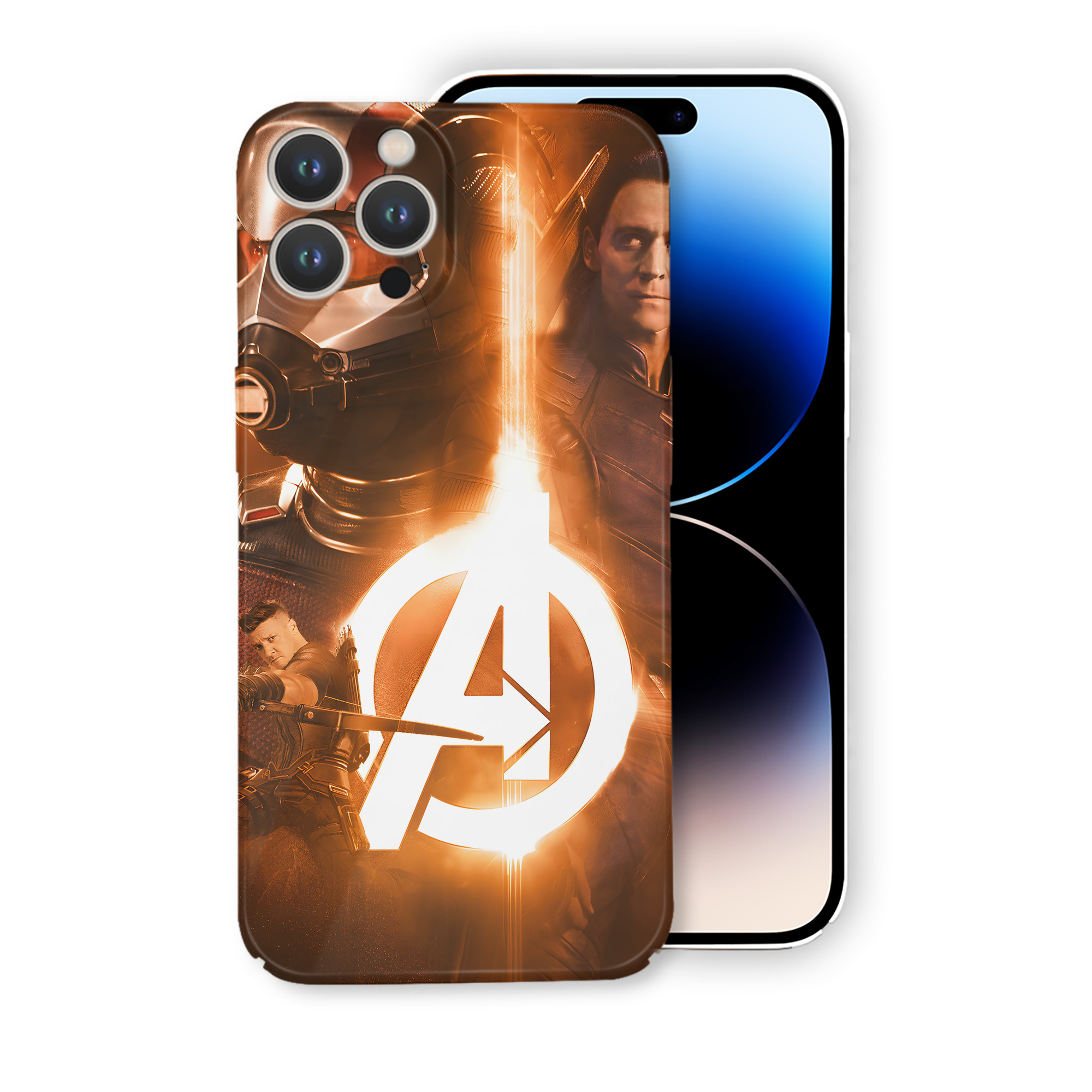 （画像用） アベンジャーズ The Avengers 【iPhone 14シリーズ対応】ハードケース